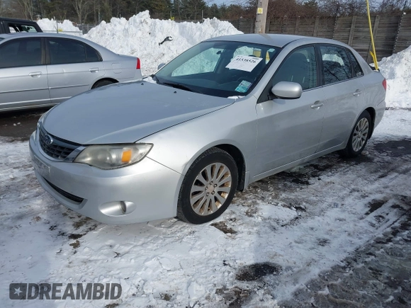 2008 Subaru Impreza Sedan (Natl) i with VIN JF1GE61668H506389, listed as a IAAI auction lot 41538526 with 148,298 mi miles. Bid and sale history available at carsss.com. Image 2.