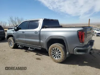 2021 GMC Sierra 1500 AT4 with VIN 3GTP9EED7MG427948, listed as a Copart auction lot 46108875 with 108,835 mi miles and Salvage Title. Bid and sale history available at carsss.com. Image 2.