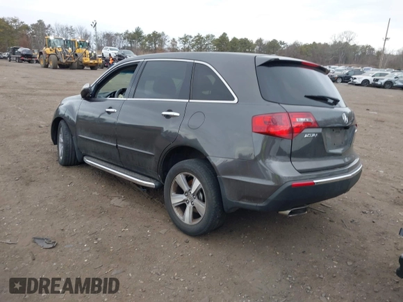 2012 Acura MDX Tech Pkg with VIN 2HNYD2H35CH520397, listed as a IAAI auction lot 41714981 with 100,566 mi miles. Bid and sale history available at carsss.com. Image 3.