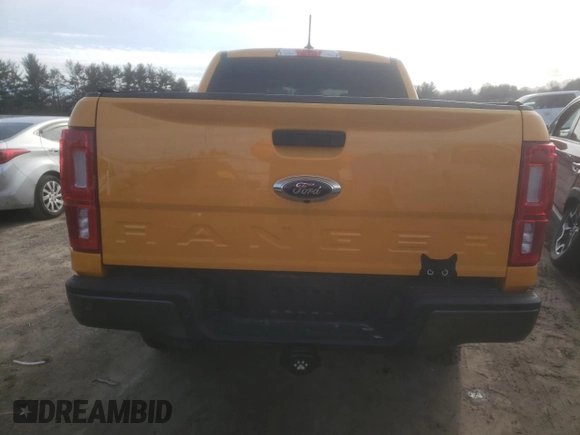 2022 Ford Ranger XL with VIN 1FTER4FH3NLD17700, listed as a Copart auction lot 43262295 with 31,903 mi miles and Salvage Title. Bid and sale history available at DreamBid. Image 6.