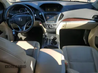 2014 Acura MDX Advance with VIN 5FRYD4H86EB029325, listed as a Copart auction lot 45663895 with 119,219 mi miles and Salvage Title. Bid and sale history available at DreamBid. Image 8.