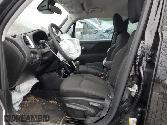 2020 Jeep Renegade Sport with VIN ZACNJAAB8LPL87630, listed as a Copart auction lot 43628295 with 52,320 mi miles and Salvage Title. Bid and sale history available at carsss.com. Image 7.