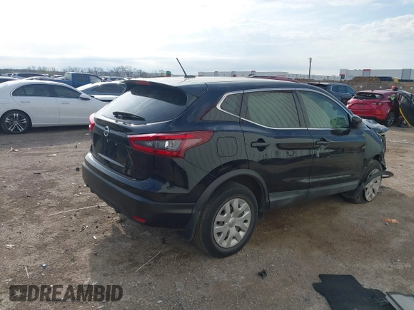 2020 Nissan Rogue Sport SV with VIN JN1BJ1CV7LW260046, listed as a IAAI auction lot 41869248 with 78,673 mi miles. Bid and sale history available at carsss.com. Image 4.