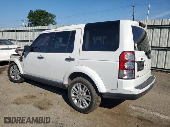 2011 Land Rover LR4 HSE with VIN SALAG2D44BA586720, listed as a Copart auction lot 59786795 with Not provided miles and Salvage title. Bid and sale history available at DreamBid. Image 2.