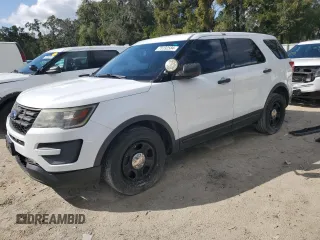 2016 Ford Utility Police Interceptor with VIN 1FM5K8AR8GGB96813, listed as a Copart auction lot 75192584 with 120,092 mi miles and Non Repairable. Bid and sale history available at carsss.com. Image 1.