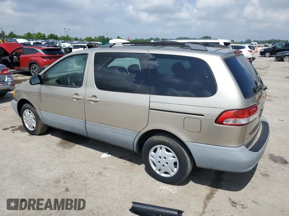 2001 Toyota Sienna LE с VIN 4T3ZF13C61U398183, выставлен на аукционе Copart как лот 56903725 с пробегом 149 676 миль миль и Чистый • Clean title. История ставок и продаж доступна на DreamBid. Изображение 2.