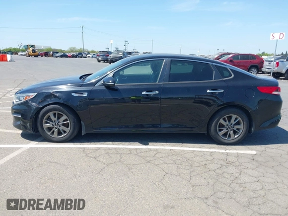 2016 Kia Optima LX Turbo with VIN 5XXGT4L12GG077169, listed as a IAAI auction lot 42108788 with 116,589 mi miles. Bid and sale history available at carsss.com. Image 14.