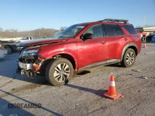 2022 Nissan Pathfinder SV с VIN 5N1DR3BB4NC245439, выставлен на аукционе Copart как лот 46955135 с пробегом Не указан миль и Списание • Salvage title. История ставок и продаж доступна на DreamBid. Изображение 1.