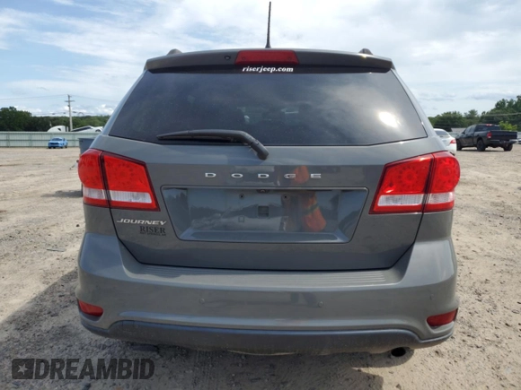 2019 Dodge Journey SE with VIN 3C4PDCBB9KT872444, listed as a Copart auction lot 61310125 with 48,520 mi miles and Salvage title. Bid and sale history available at DreamBid. Image 6.