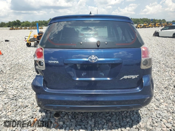 2006 Toyota Matrix STD with VIN 2T1KR32E76C598093, listed as a Copart auction lot 64044445 with 120,879 mi miles and Salvage title. Bid and sale history available at DreamBid. Image 6.