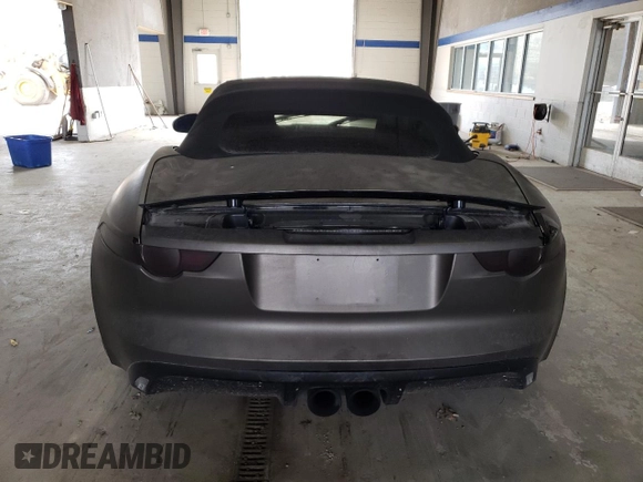 2014 Jaguar F-Type V6 with VIN SAJWA6E73E8K09923, listed as a Copart auction lot 79718124 with 122,526 mi miles and Clean Title. Bid and sale history available at DreamBid. Image 6.