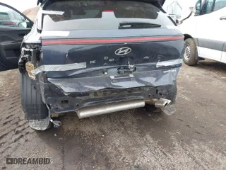 2024 Hyundai Kona N Line with VIN KM8HACA38RU051922, listed as a IAAI auction lot 41612286 with 21,369 mi miles. Bid and sale history available at carsss.com. Image 6.