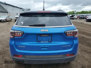 2021 Jeep Compass Limited z VIN 3C4NJDCB9MT535683, wystawiony jako Copart lot #58504285 z przebiegiem 44 738 mil mil oraz Czysty tytuł • Clean title. Historia ofert i sprzedaży dostępna na DreamBid. Obrazek 6.