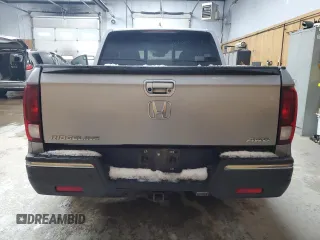 2017 Honda Ridgeline RTL-E with VIN 5FPYK3F71HB030020, listed as a Copart auction lot 82834683 with 102,111 mi miles and Salvage title. Bid and sale history available at DreamBid. Image 6.