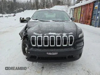2015 Jeep Cherokee Sport with VIN 1C4PJMAB1FW609087, listed as a Copart auction lot 42592075 with 123,093 mi miles and Salvage Title. Bid and sale history available at carsss.com. Image 5.
