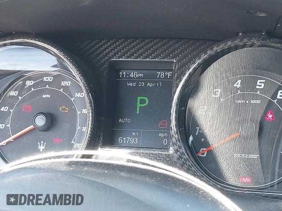 2013 Maserati GranTurismo Sport с VIN ZAM45VLA9D0069498, выставлен на аукционе IAAI как лот 42097129 с пробегом 61 793 миль миль и . История ставок и продаж доступна на DreamBid. Изображение 7.