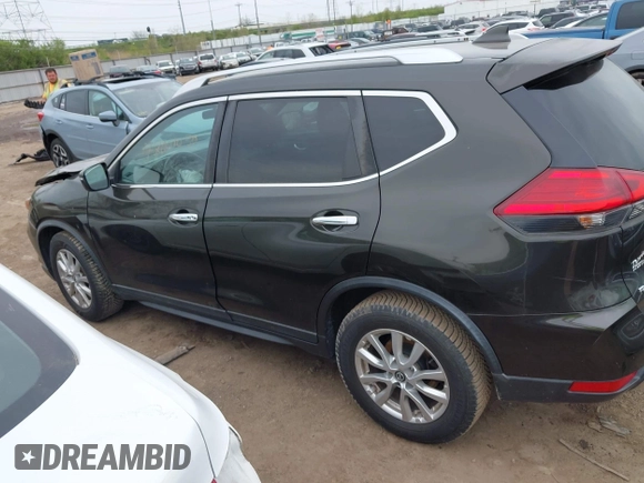 2017 Nissan Rogue S with VIN KNMAT2MTXHP501072, listed as a IAAI auction lot 42001030 with 163,204 mi miles and . Bid and sale history available at DreamBid. Image 14.
