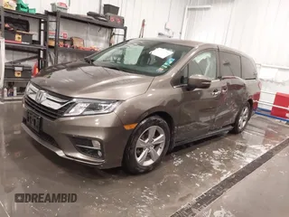 2019 Honda Odyssey EX with VIN 5FNRL6H56KB091734, listed as a IAAI auction lot 41992296 with 97,236 mi miles. Bid and sale history available at carsss.com. Image 20.