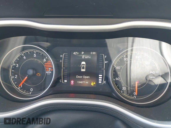 2018 Jeep Cherokee Latitude Plus with VIN 1C4PJMLB3JD571203, listed as a IAAI auction lot 41741170 with 134,877 mi miles and . Bid and sale history available at DreamBid. Image 7.