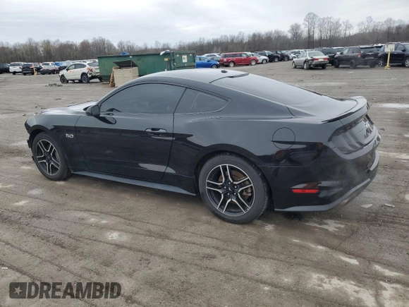 2019 Ford Mustang GT with VIN 1FA6P8CF1K5111835, listed as a Copart auction lot 51785275 with 89,888 mi miles and Salvage title. Bid and sale history available at DreamBid. Image 2.