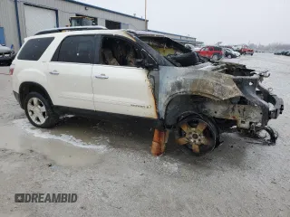 2008 GMC Acadia SLT2 with VIN 1GKEV33758J240902, listed as a Copart auction lot 44715885 with Not Provided miles and Non Repairable. Bid and sale history available at DreamBid. Image 4.