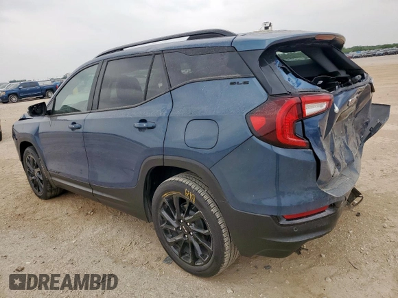 2024 GMC Terrain SLE with VIN 3GKALMEG1RL314074, listed as a Copart auction lot 57644815 with 14,829 mi miles and Salvage title. Bid and sale history available at DreamBid. Image 2.