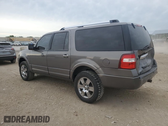 2010 Ford Expedition Max Limited with VIN 1FMJK2A58AEB68702, listed as a Copart auction lot 61085195 with 244,370 mi miles and Salvage title. Bid and sale history available at DreamBid. Image 2.