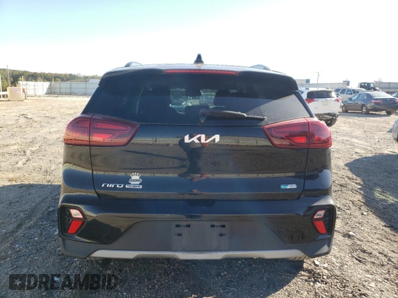 2022 Kia Niro Touring SE with VIN KNDCC3LC5N5532432, listed as a Copart auction lot 76519434 with 48,313 mi miles and Salvage Title. Bid and sale history available at carsss.com. Image 6.
