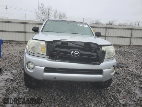 2008 Toyota Tacoma PreRunner with VIN 3TMJU62N68M051452, listed as a Copart auction lot 44934835 with 253,838 mi miles and Salvage Title. Bid and sale history available at carsss.com. Image 5.