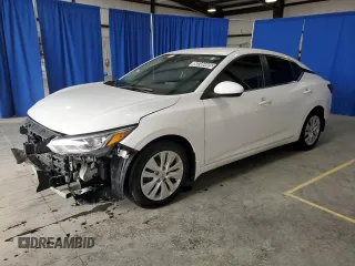 2022 Nissan Sentra S with VIN 3N1AB8BV5NY238450, listed as a Copart auction lot 50346465 with 39,106 mi miles and Clean Title. Bid and sale history available at carsss.com. Image 1.