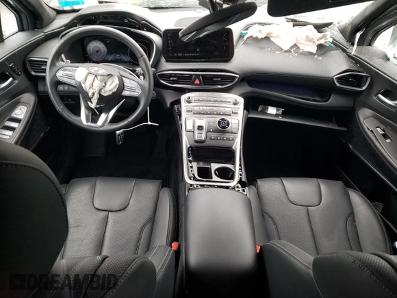 2023 Hyundai Santa Fe Calligraphy with VIN 5NMS5DALXPH630368, listed as a Copart auction lot 57386375 with 9,026 mi miles and Salvage title. Bid and sale history available at DreamBid. Image 8.
