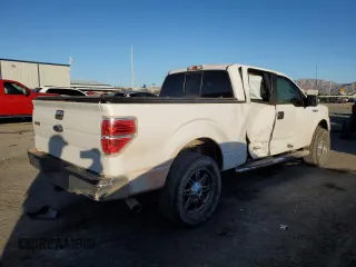 2012 Ford F-150 XL with VIN 1FTFW1EF0CKD52421, listed as a Copart auction lot 44705125 with 122,054 mi miles and Salvage Title. Bid and sale history available at carsss.com. Image 3.