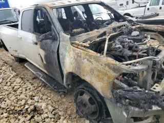 2021 Ram 3500 Big Horn with VIN 3C63RRHLXMG527901, listed as a Copart auction lot 75468134 with 0 mi miles and Salvage Title. Bid and sale history available at carsss.com. Image 4.