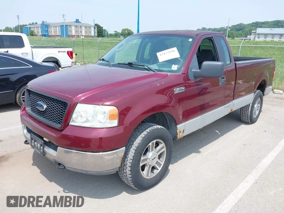 2005 Ford F-150 XL z VIN 1FTRF14545NB41150, wystawiony jako IAAI lot #42472198 z przebiegiem 198 358 mil mil oraz . Historia ofert i sprzedaży dostępna na DreamBid. Obrazek 2.