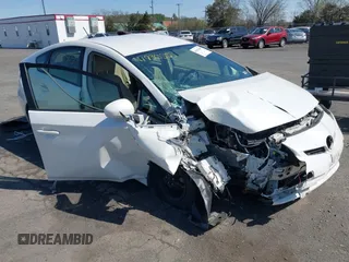 2012 Toyota Prius One with VIN JTDKN3DU3C5459734, listed as a IAAI auction lot 41930505 with 164,457 mi miles. Bid and sale history available at carsss.com. Image 1.