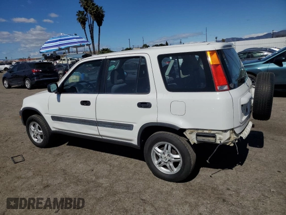 1999 Honda CR-V LX with VIN JHLRD2849XC005689, listed as a Copart auction lot 46265125 with 183,924 mi miles and Salvage Title. Bid and sale history available at carsss.com. Image 2.