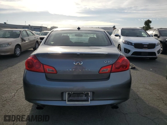 2015 Infiniti Q40 with VIN JN1CV6AP5FM502794, listed as a Copart auction lot 71603064 with 249,874 mi miles and Salvage Title. Bid and sale history available at carsss.com. Image 6.
