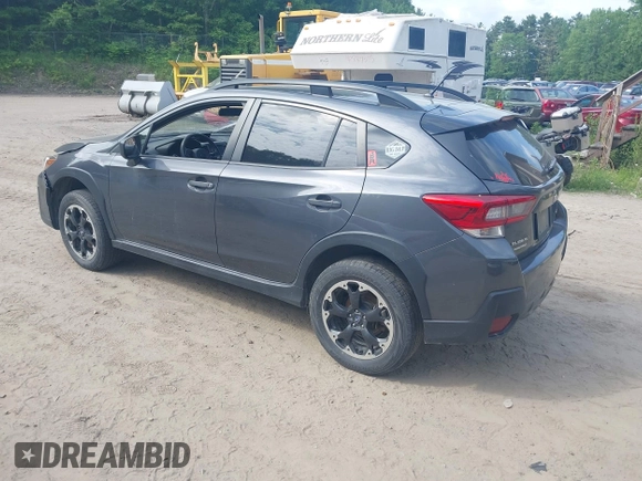 2021 Subaru Crosstrek with VIN JF2GTAAC5M9314296, listed as a IAAI auction lot 42502035 with 40,663 mi miles and . Bid and sale history available at DreamBid. Image 3.