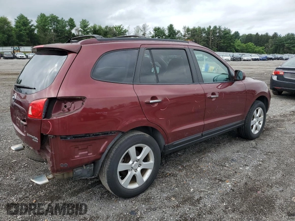 2007 Hyundai Santa Fe SE with VIN 5NMSH13E37H122781, listed as a Copart auction lot 64948575 with 220,481 mi miles and Salvage title. Bid and sale history available at DreamBid. Image 3.