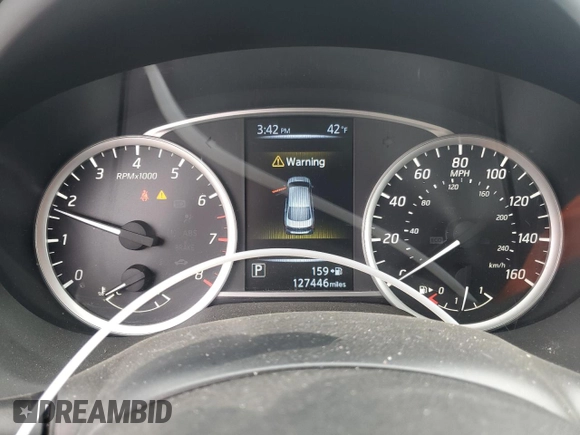 2017 Nissan Sentra S with VIN 3N1AB7AP7HY274559, listed as a Copart auction lot 49790835 with 127,446 mi miles and Salvage Title. Bid and sale history available at DreamBid. Image 9.