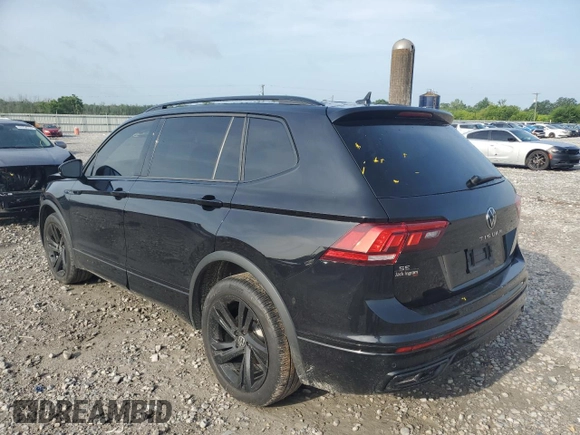 2024 Volkswagen Tiguan SE R-Line Black with VIN 3VVCB7AX9RM000859, listed as a Copart auction lot 59664795 with 35,569 mi miles and Salvage title. Bid and sale history available at DreamBid. Image 2.