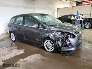 2015 Ford C-Max Energi SEL with VIN 1FADP5CUXFL123830, listed as a Copart auction lot 48878853 with 102,348 mi miles. Bid and sale history available at carsss.com. Image 4.