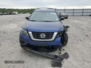 2019 Nissan Pathfinder S z VIN 5N1DR2MM8KC652376, wystawiony jako Copart lot #51892774 z przebiegiem 75 359 mil mil oraz Szkoda całkowita • Salvage title. Historia ofert i sprzedaży dostępna na DreamBid. Obrazek 5.