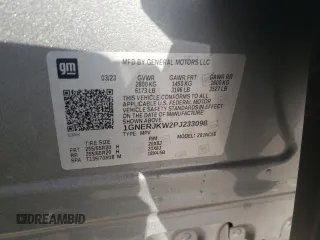 2023 Chevrolet Traverse RS with VIN 1GNERJKW2PJ233098, listed as a Copart auction lot 88220875 with 17,751 mi miles and Salvage Title. Bid and sale history available at carsss.com. Image 16.