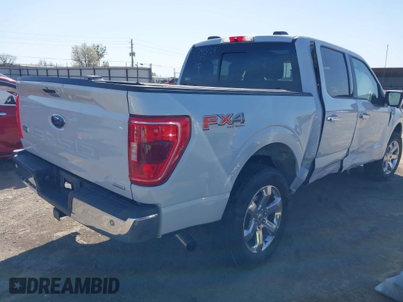 2021 Ford F-150 XL with VIN 1FTFW1E86MKE92315, listed as a IAAI auction lot 41855137 with 64,146 mi miles. Bid and sale history available at carsss.com. Image 4.
