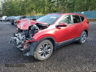 2021 Honda CR-V EX with VIN 2HKRW2H53MH629083, listed as a Copart auction lot 49008615 with 0 mi miles and Salvage Title. Bid and sale history available at carsss.com. Image 1.