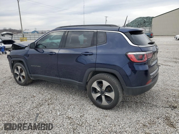 2018 Jeep Compass Latitude z VIN 3C4NJCBB1JT240505, wystawiony jako Copart lot #44365215 z przebiegiem 102 798 mil mil oraz Szkoda całkowita • Salvage title. Historia ofert i sprzedaży dostępna na DreamBid. Obrazek 2.