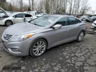 2013 Hyundai Azera with VIN KMHFH4JG0DA328620, listed as a Copart auction lot 48731105 with 89,940 mi miles and Salvage Title. Bid and sale history available at carsss.com. Image 1.