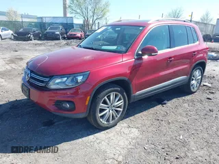 2016 Volkswagen Tiguan S with VIN WVGBV7AX4GW021564, listed as a IAAI auction lot 41995637 with 96,167 mi miles and . Bid and sale history available at DreamBid. Image 17.