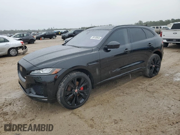 2019 Jaguar F-Pace S with VIN SADCM2FV6KA616206, listed as a Copart auction lot 89130945 with 50,257 mi miles and Non Repairable. Bid and sale history available at DreamBid. Image 1.